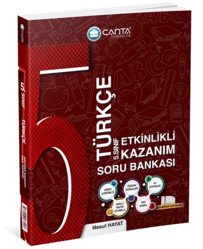 Çanta - 5.Sınıf Kazanım Türkçe Soru Bankası