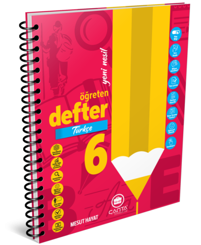 Çanta - 6.Sınıf Defter Öğreten Türkçe