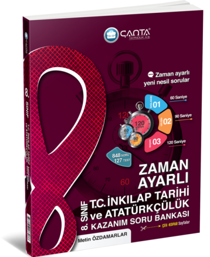 Çanta - 8.Sınıf T.C. İnkılap Tarihi ve Atatürkçülük Zaman Ayarlı Kazan