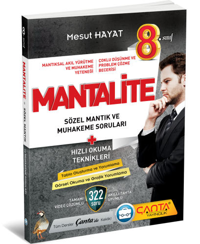 Çanta - 8.Sınıf Yeni Nesil Sözel Mantık ve Muhakeme