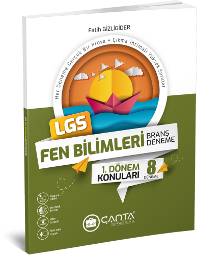 Çanta - 8. Sınıf 1. Dönem LGS Fen Bilimleri Branş Denemesi