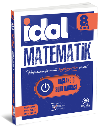 Çanta - 8.Sınıf İdol Matematik Başlangıç Soru Bankası