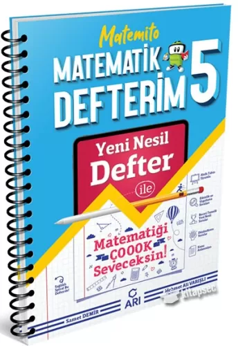 Arı - 5. Sınıf Matemito Matematik Defterim [E 2022 ]