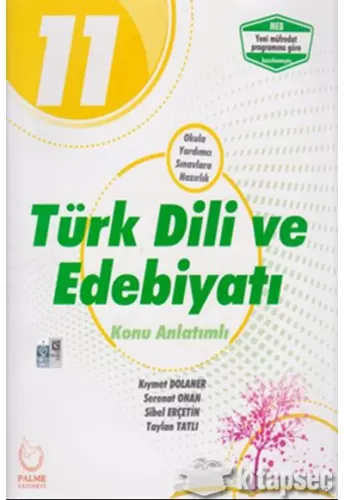 Palme 11 Sınıf Türk Dili Ve Edebiyatı Konu Anlatım