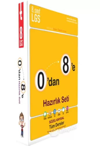 Tonguç - 0'dan 8'e Hazırlık Tüm Dersler Set