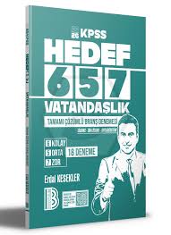 Benim Hocam - 2026 KPSS Vatandaşlık 18 deneme