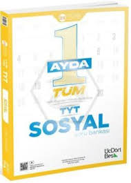 345 - 1 Ayda Tüm TYT Sosyal Soru Bankası