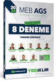 2026 MEB AGS Fasikül Fasikül 8 Deneme Tamamı Çözümlü