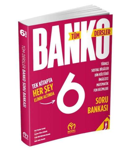 Model - 6. Sınıf Banko Tüm Dersler Soru Bankası