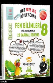 Sinan Kuzucu - 2025/ 8. SINIF LGS Fen Bilimleri Soru Bankası