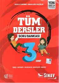 Sınav 3 Sınıf Tüm Dersler Soru Bankası