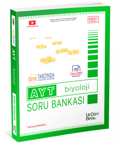 AYT Biyoloji Konu Özetli Soru Bankası (2021 Model)