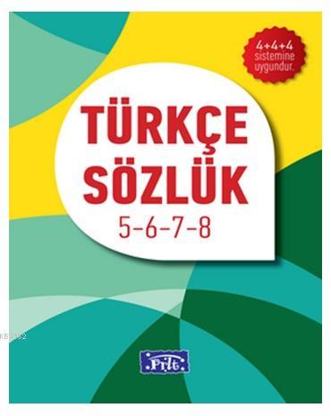 Sözlük -Türkçe Sözlük 5-6-7-8