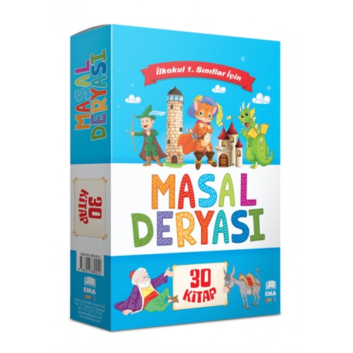 Kültür - Masal Deryası 1 Ve 2.Sı.B.Boy 30 Kitap/Emaçocuk
