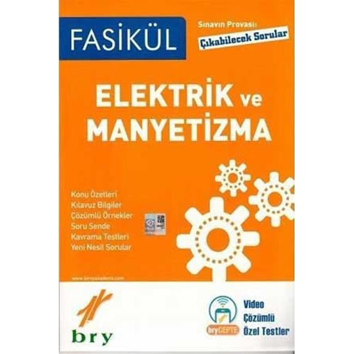 Sınavın Provası Çıkabilecek Sorular Fasikül Elektrik ve Manyetizma