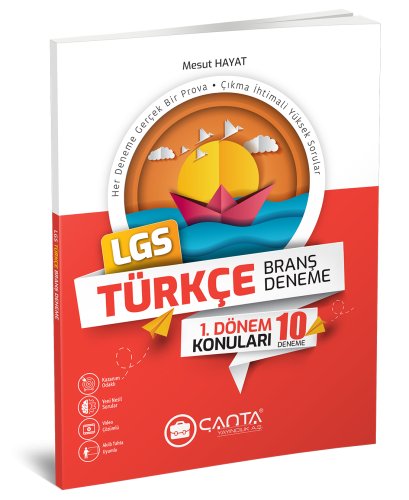 Çanta - 8. Sınıf 1. Dönem LGS Türkçe Branş Denemesi