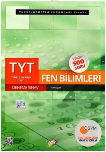 TYT Fen Bilimleri 25 li Deneme Sınavı FDD Yayınları