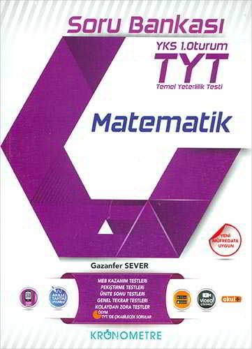 TYT Matematik Soru Bankası Kronometre Yayınları