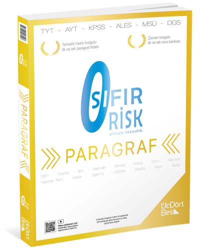 345 - Paragraf Sıfır Risk