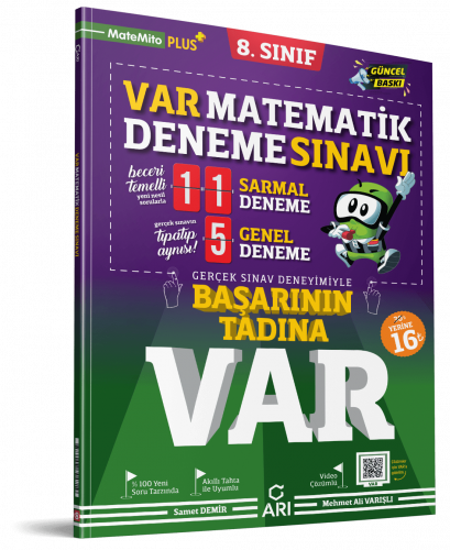 VAR Matematik Deneme Sınavı 8. Sınıf